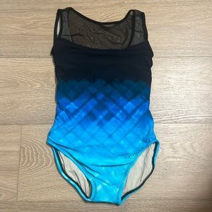 SoKali blue ombré leotard